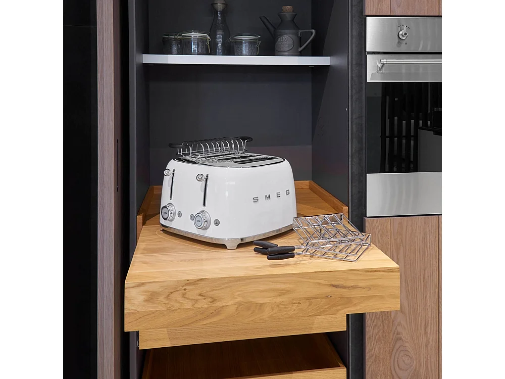 Toaster 4 tranches blanc