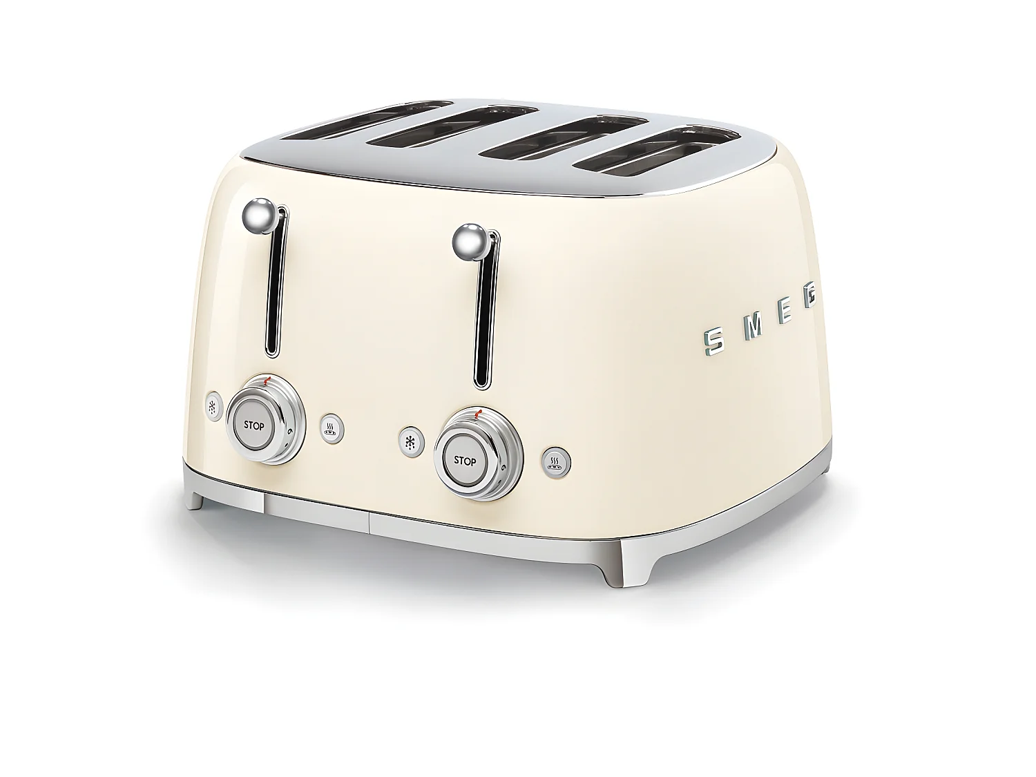 Toaster 4 tranches crème