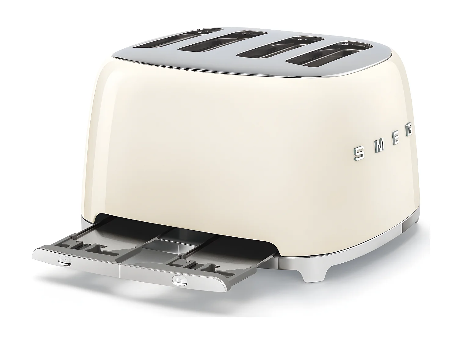 Toaster 4 tranches crème