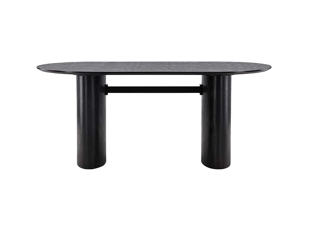 Table à Manger Design "Isolde" 180cm Noir