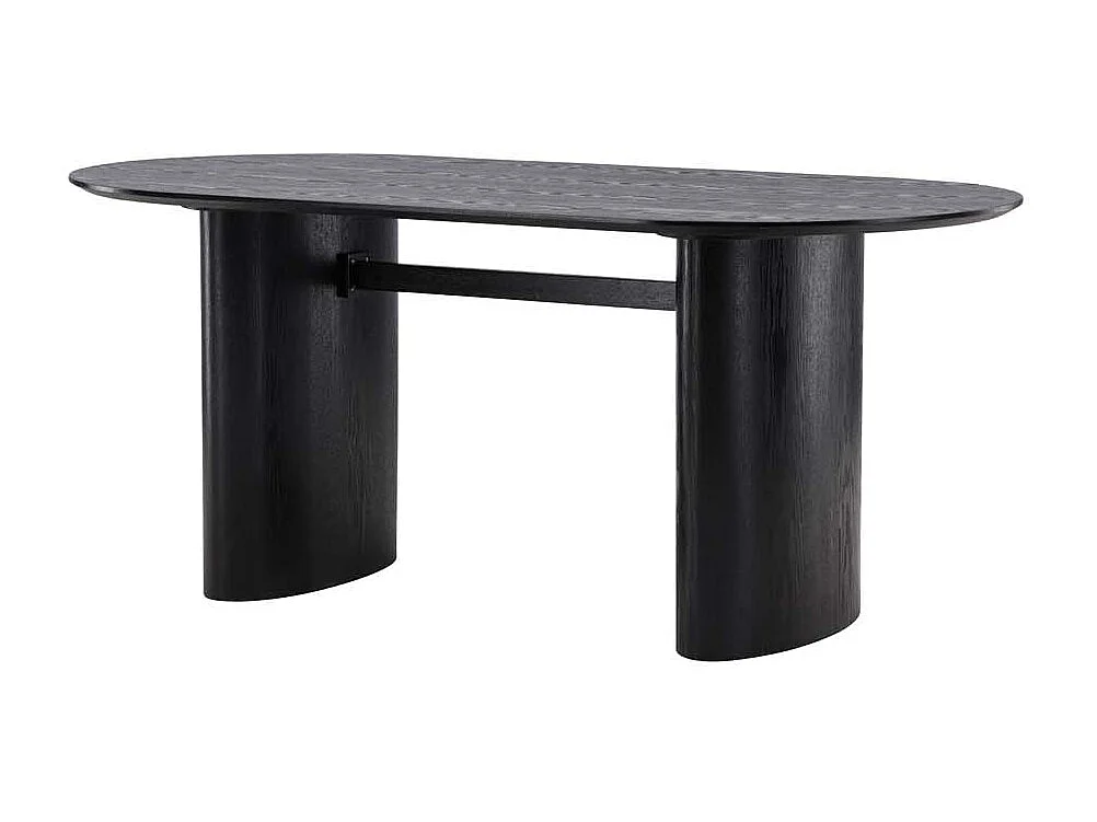 Table à Manger Design "Isolde" 180cm Noir