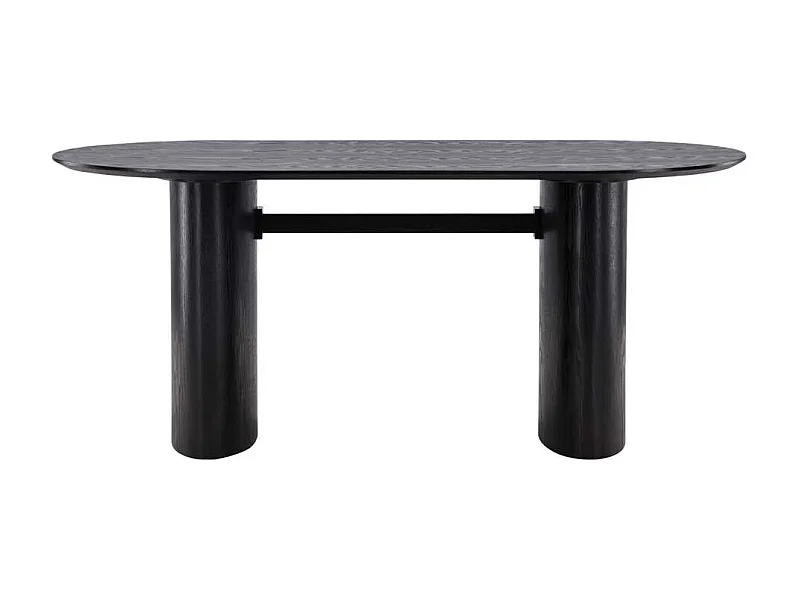 Table à Manger Design "Isolde" 180cm Noir