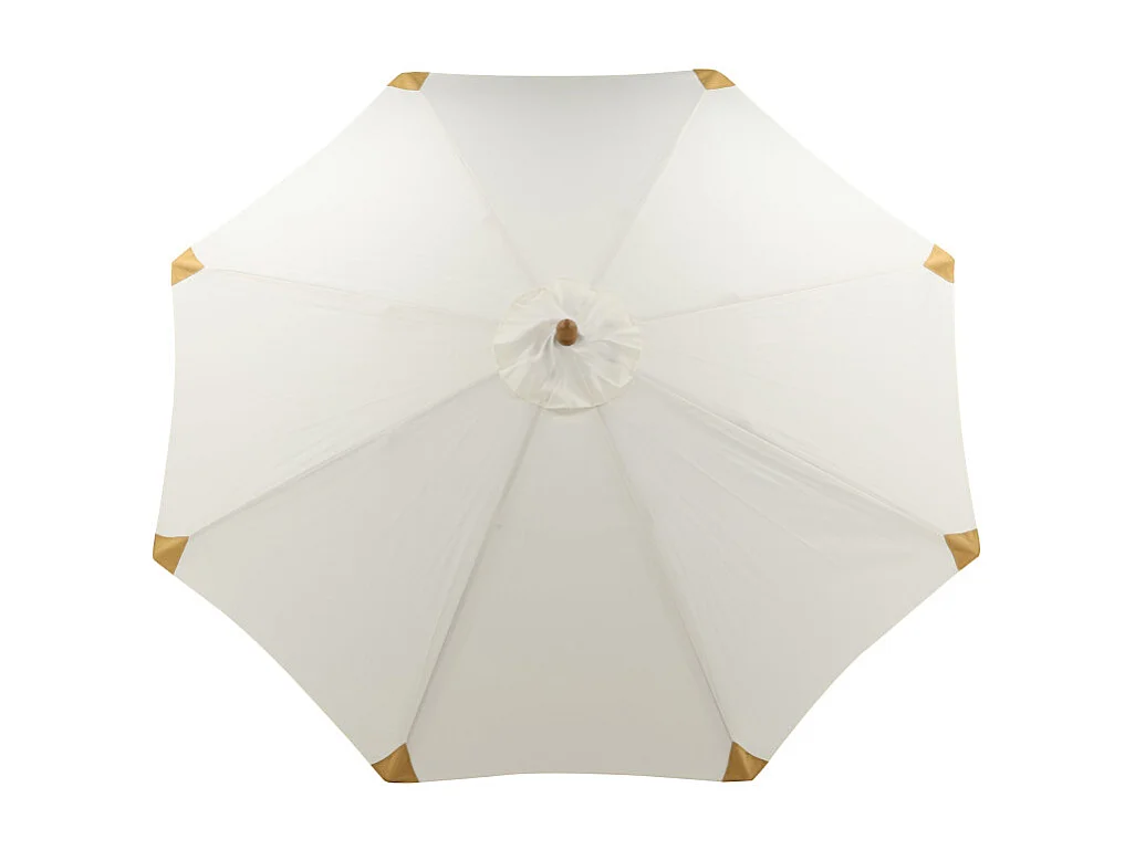 Cerox parasol met kantelfunctie wit.