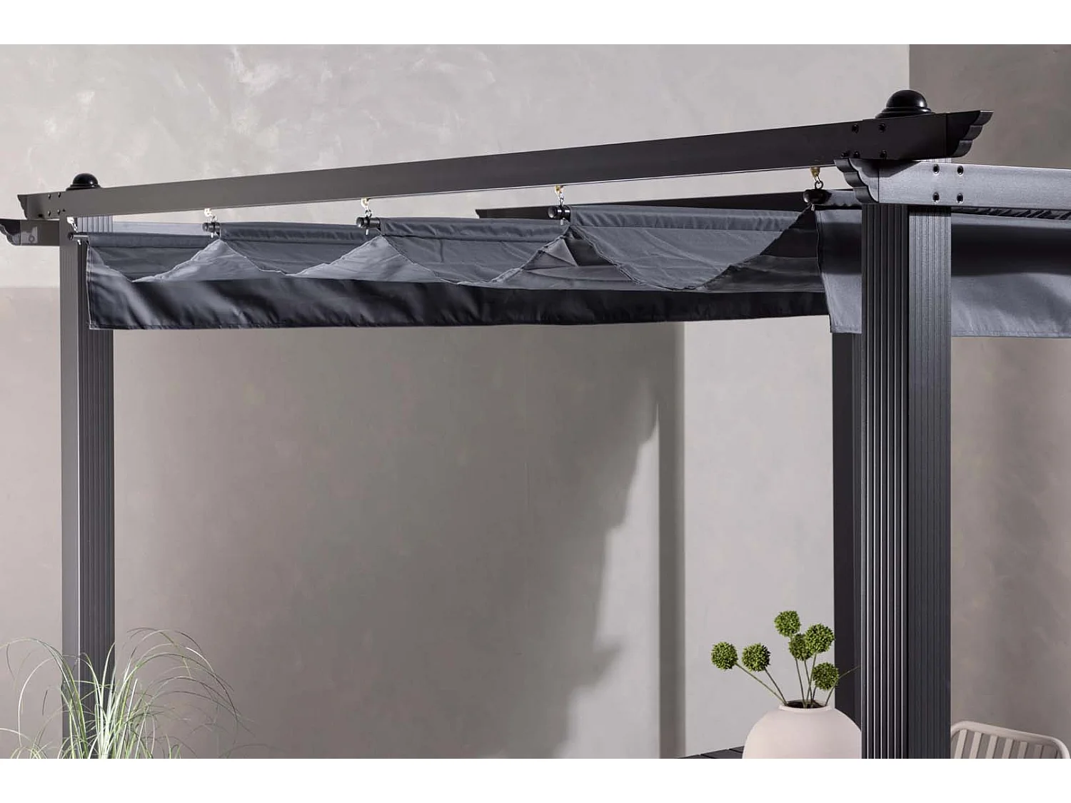 Lazio pergola grijs.