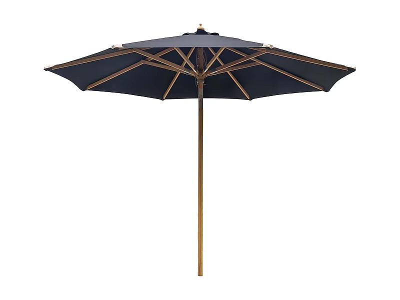 Austin parasol Ø300cm avec fonction d'inclinaison noir.