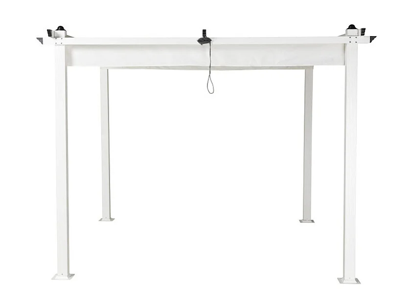Pergola Avec Toit "Lazio" 295cm Blanc
