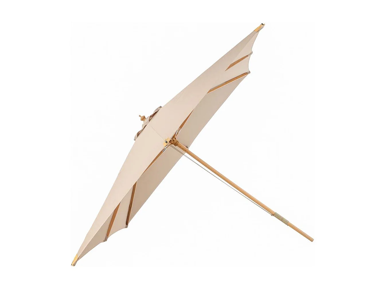Parasol en Bois "Naxos" 300cm Marron