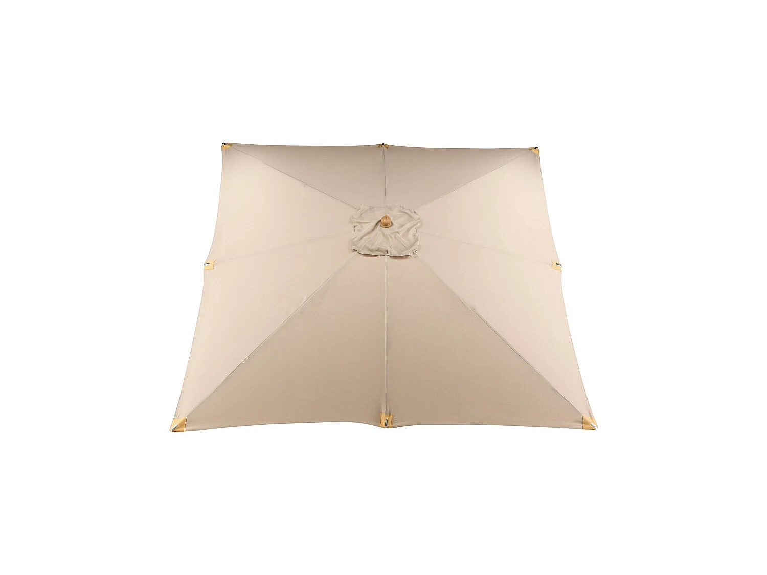 Parasol en Bois "Naxos" 300cm Marron