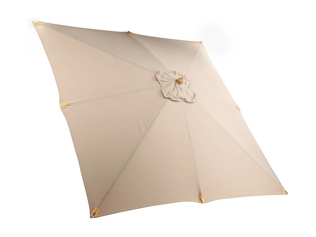 Parasol en Bois "Naxos" 300cm Marron