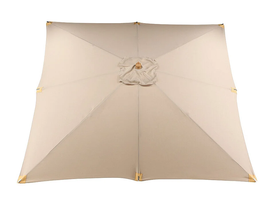 Parasol en Bois "Naxos" 300cm Marron
