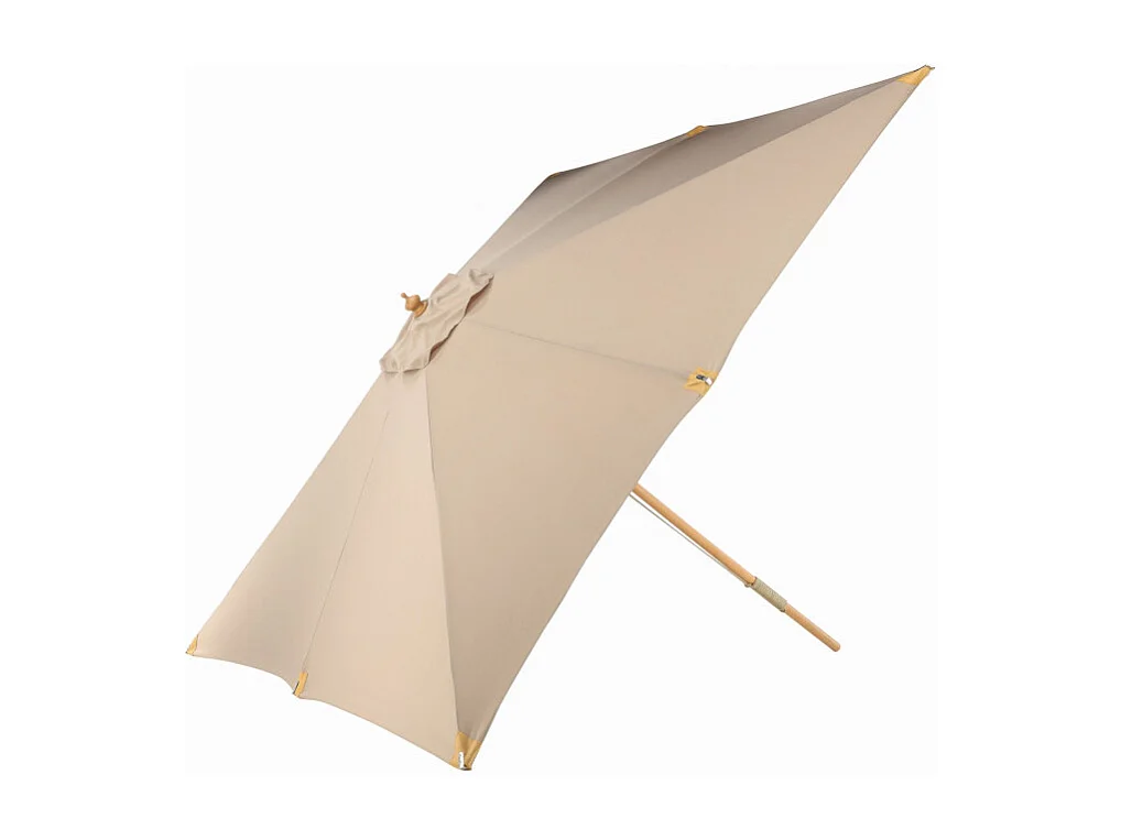 Parasol en Bois "Naxos" 300cm Marron