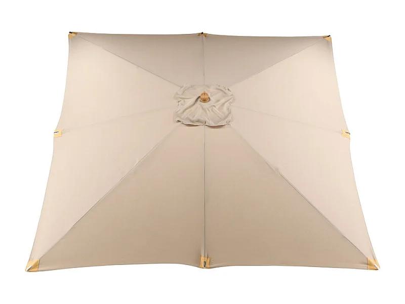 Parasol en Bois "Naxos" 300cm Marron
