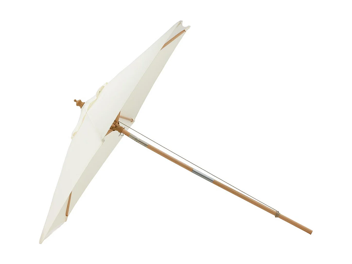 Corypho parasol avec fonction d'inclinaison blanc.