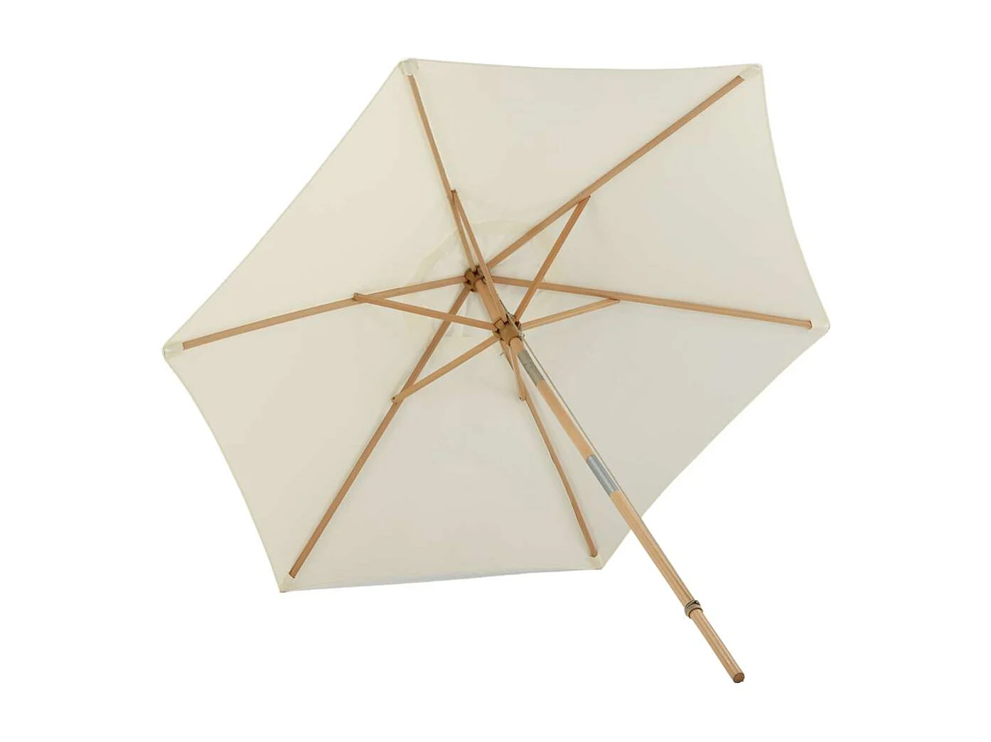 Corypho parasol avec fonction d'inclinaison blanc.