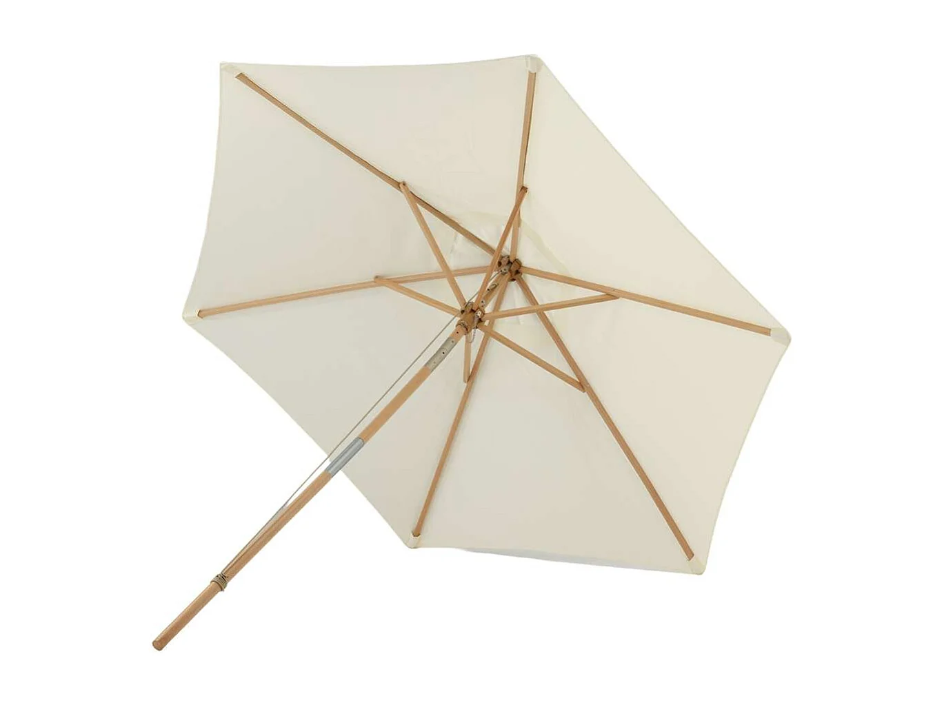 Corypho parasol avec fonction d'inclinaison blanc.
