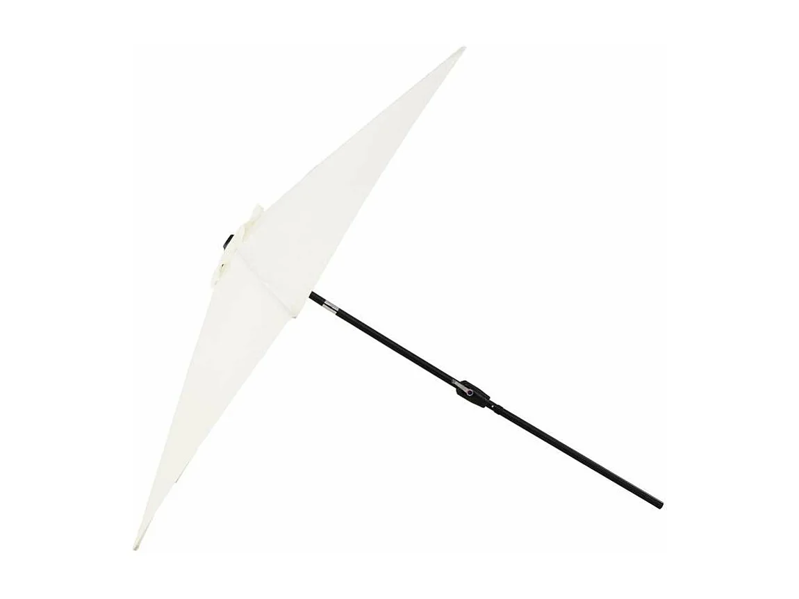 Leeds parasol witgrijs.