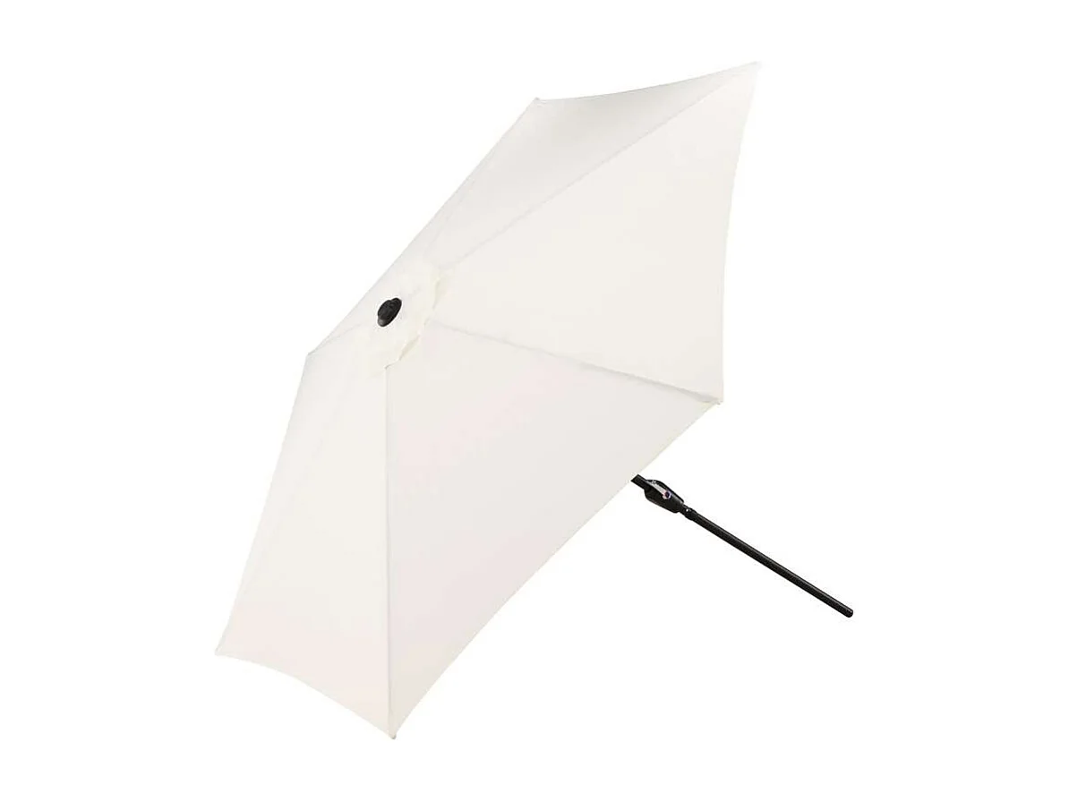 Parasol en Métal "Leeds" 300cm Blanc
