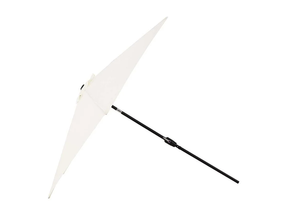 Parasol en Métal "Leeds" 300cm Blanc