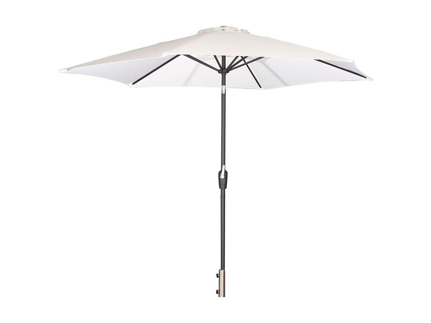 Leeds Parasol, blanc, gris.