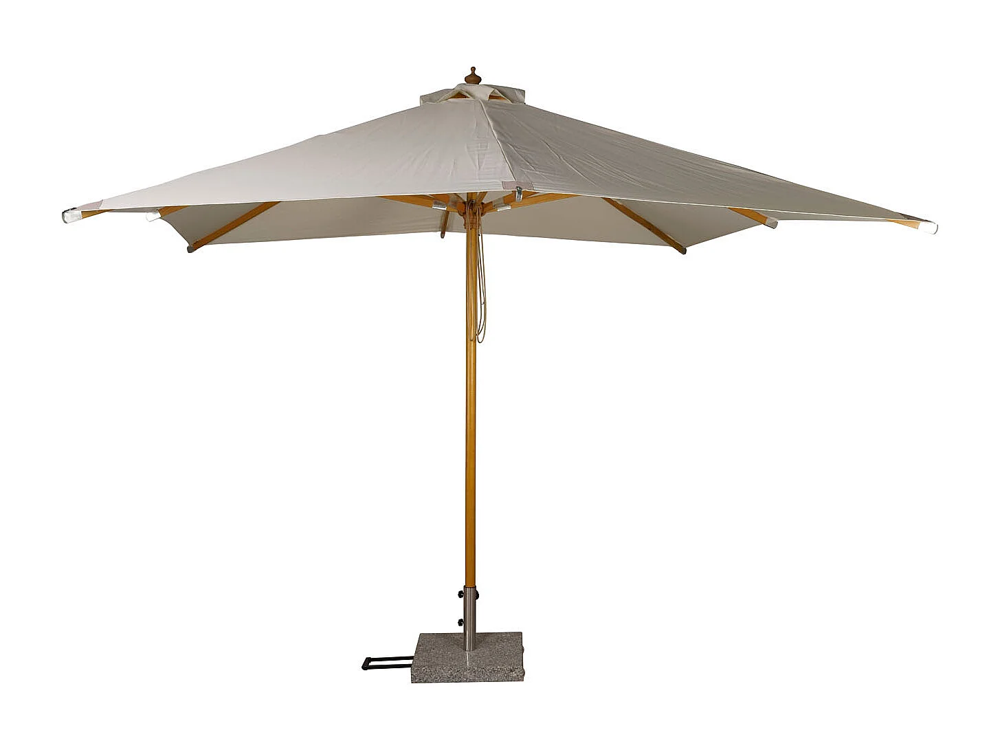 Naxos parasol wit, natuur.