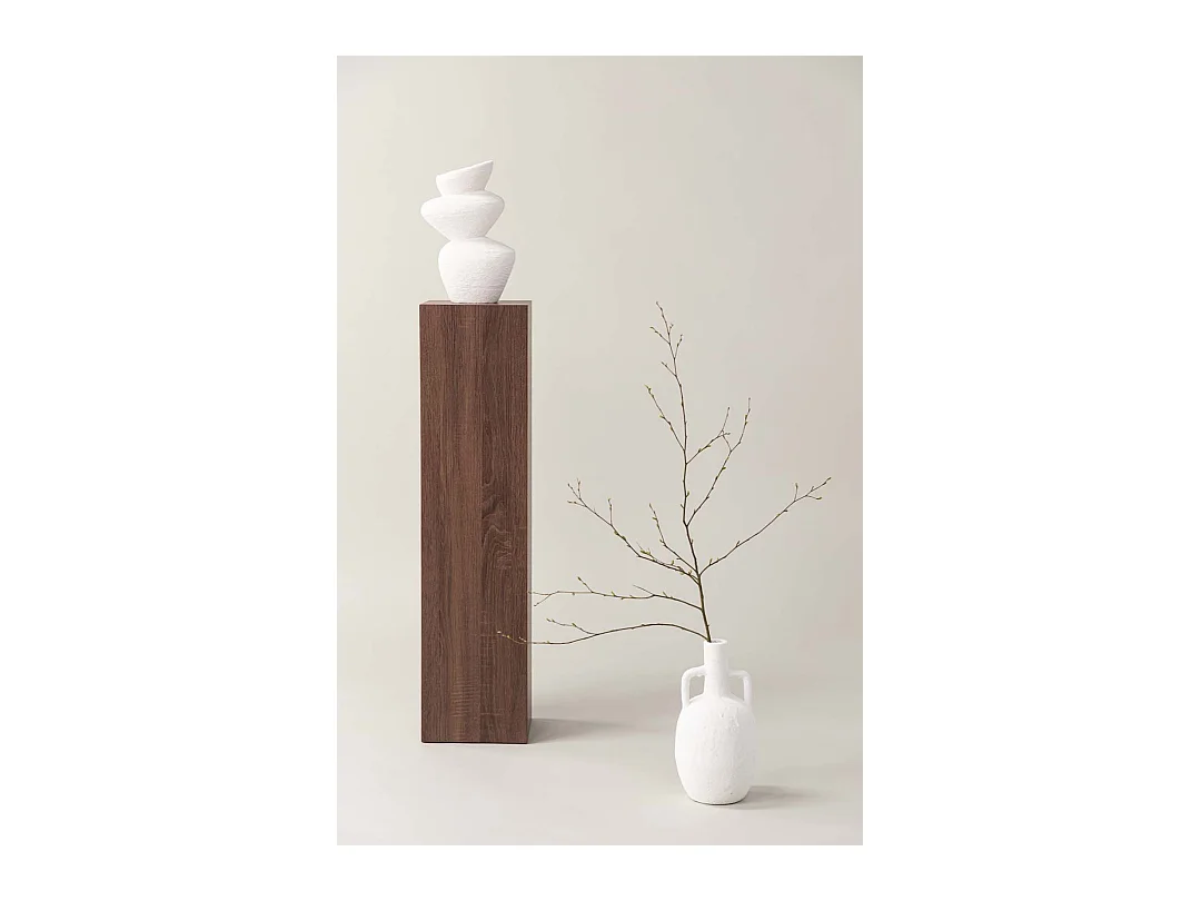 Ramsvik salontafel , voetstuk, bijzettafel bruin.