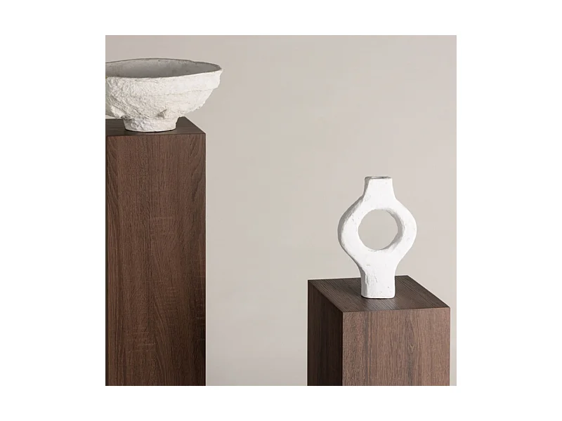 Ramsvik salontafel , voetstuk, bijzettafel bruin.