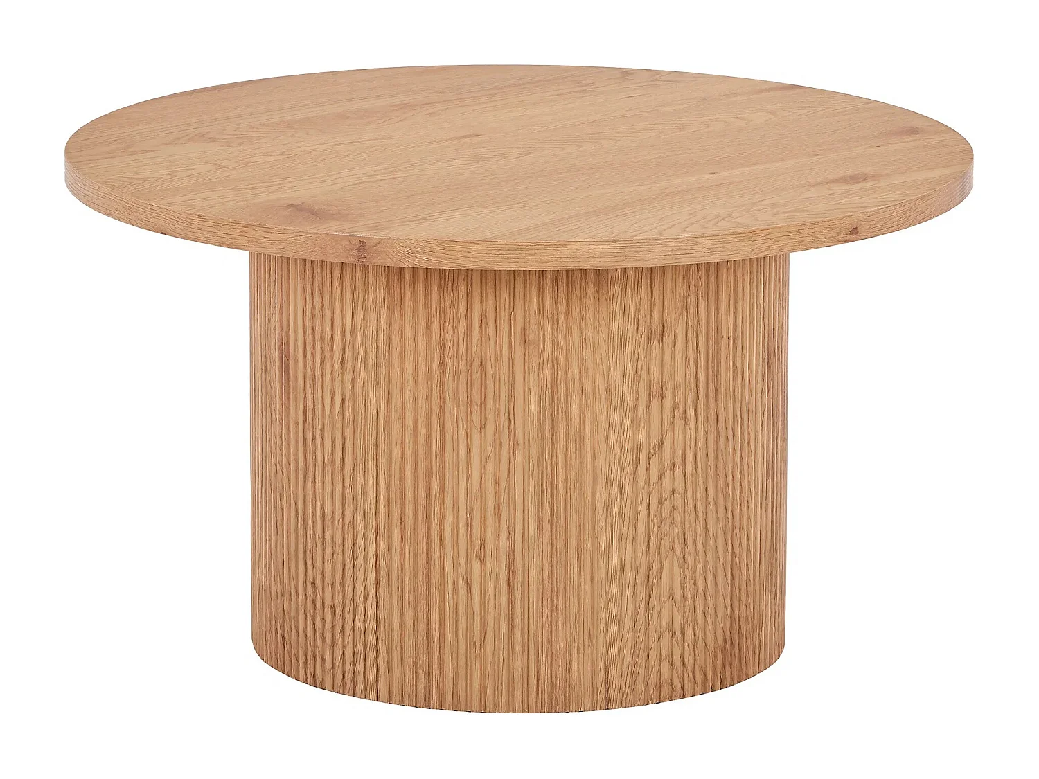 Salontafel 1 lade massief wit en donker grenen Caly-Kleur Beige