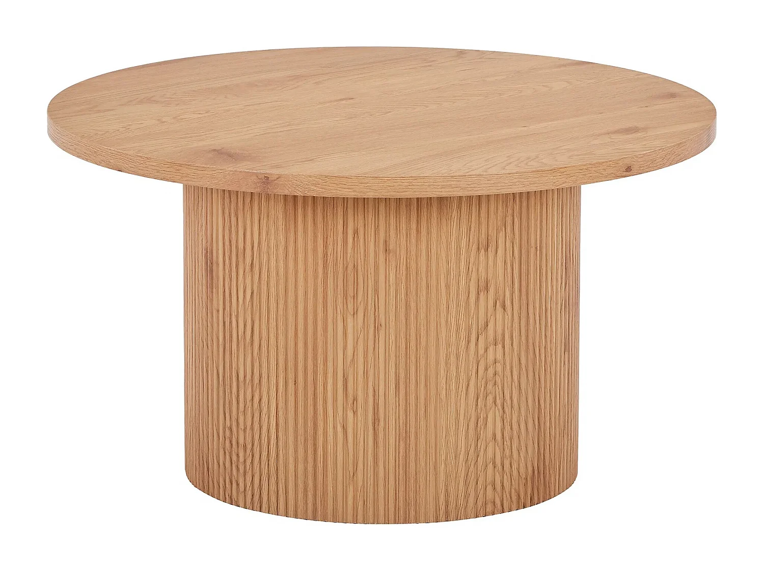 Table basse ronde BOAVISTA Ø80cm-Marron