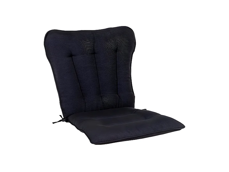 Cleveland Gartenkissen schwarz.