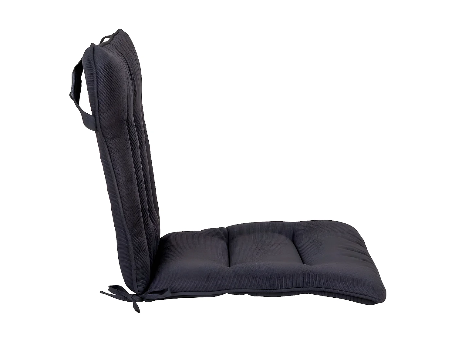 Cleveland Gartenkissen schwarz.