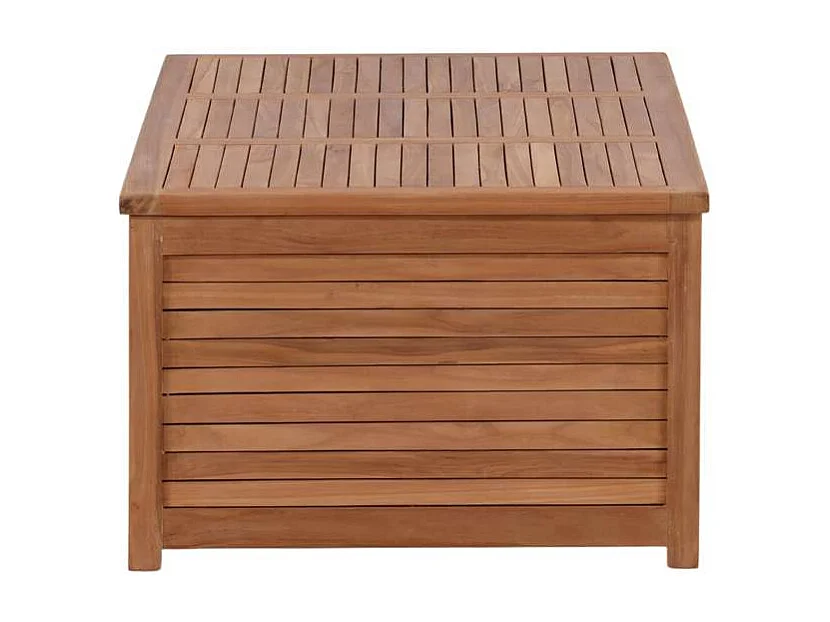Coffre de Jardin en Teck "Trento" 46cm Naturel