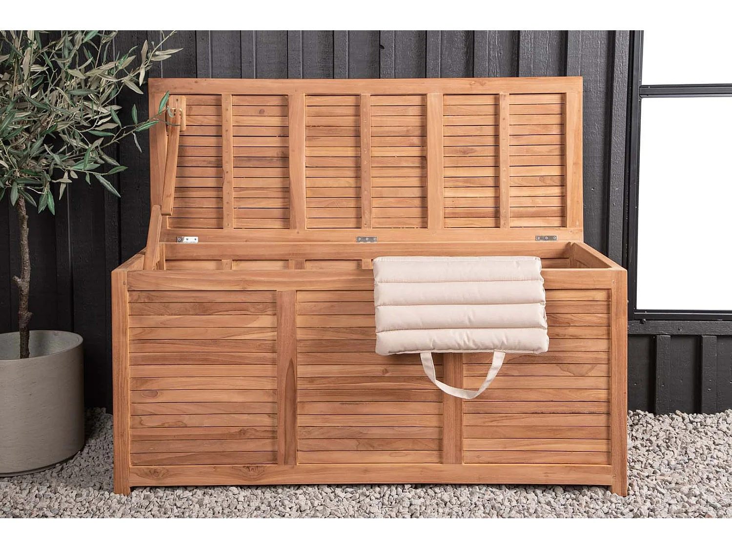 Trento kussendoos naturel.