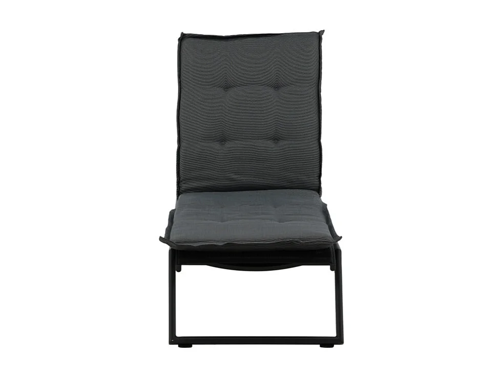 Coussin de Chaise Longue "Hanna" 193cm Gris