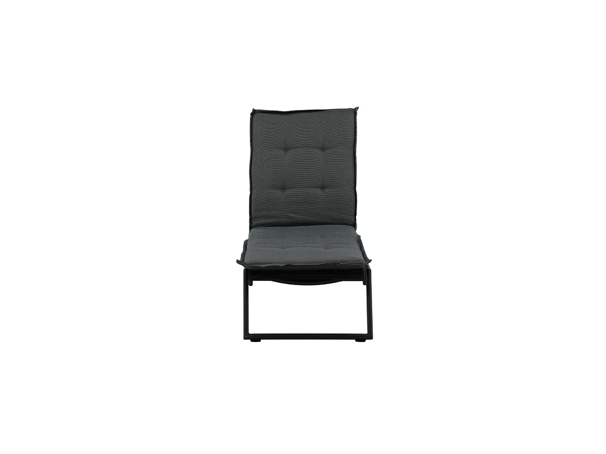 Coussin de Chaise Longue "Hanna" 193cm Gris