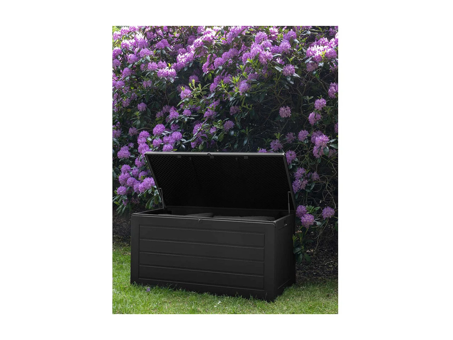 Dubrovnik boîte à coussins 680L noir.