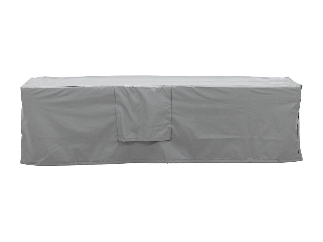 Copertura di classe per mobili da giardino 60x50x180cm grigia.