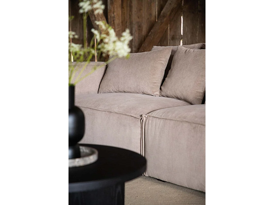 Gillholmen bank 3 persoons bruin.