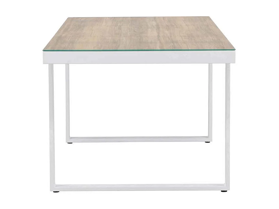 Merlo tuintafel 90x200cm wit.