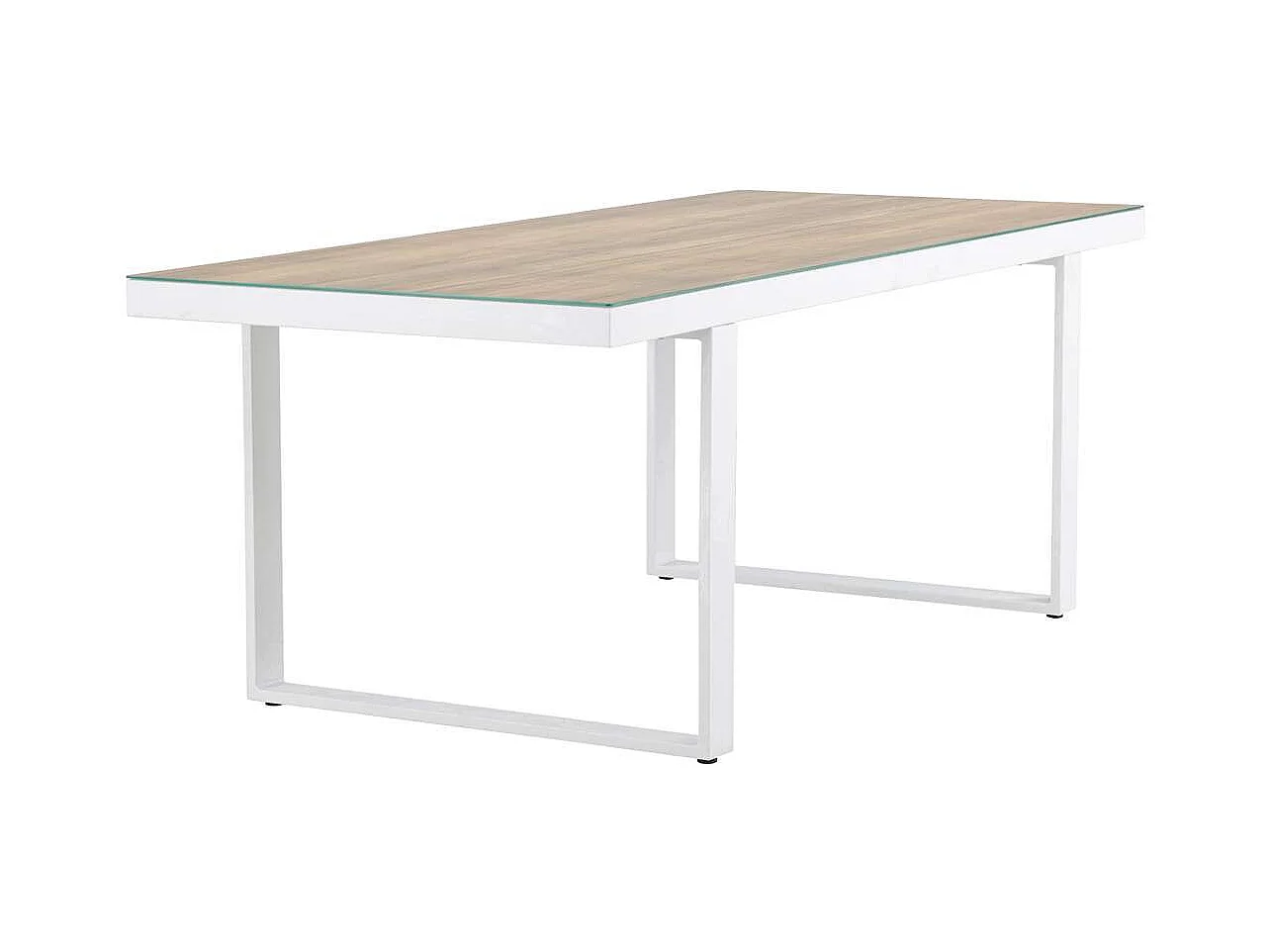 Merlo tuintafel 90x200cm wit.