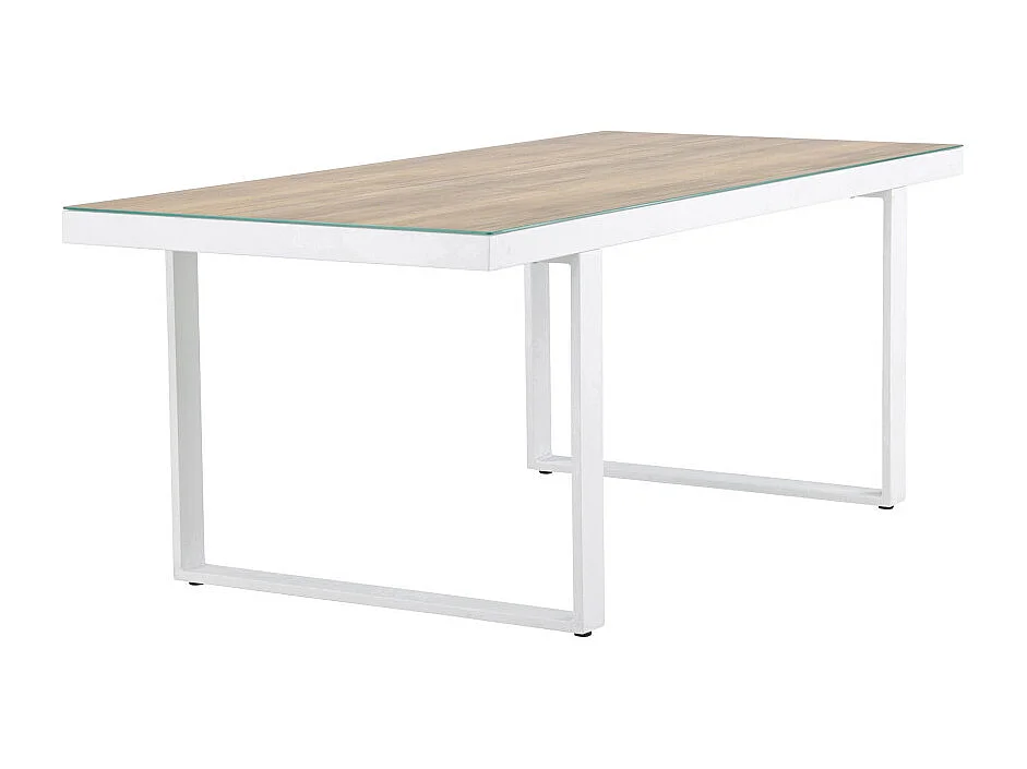 Merlo tuintafel 90x200cm wit.