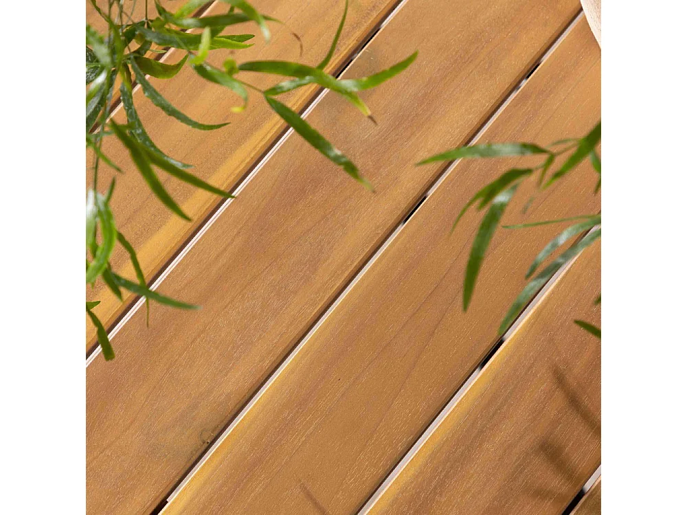 Table de Jardin en Bois "Holmbeck" 200cm Naturel