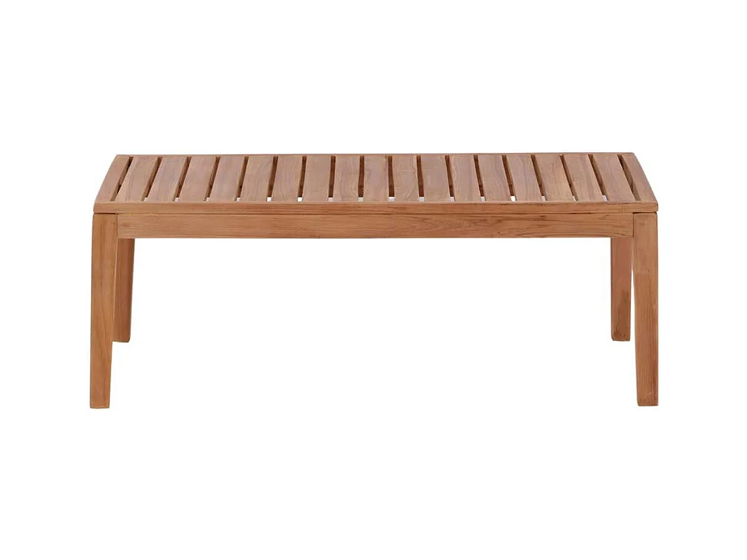 Table Basse de Jardin en Teck "Amlan" 110cm Naturel