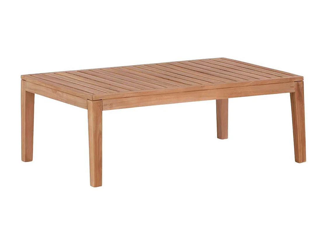 Table Basse de Jardin en Teck "Amlan" 110cm Naturel