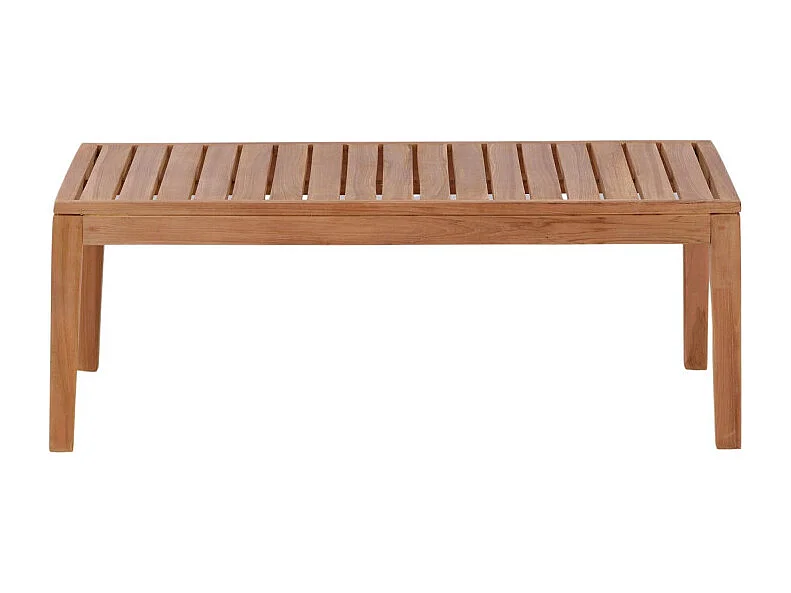 Table Basse de Jardin en Teck "Amlan" 110cm Naturel