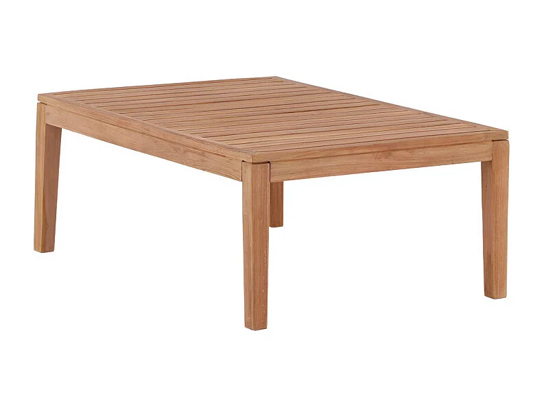 Table Basse de Jardin en Teck "Amlan" 110cm Naturel