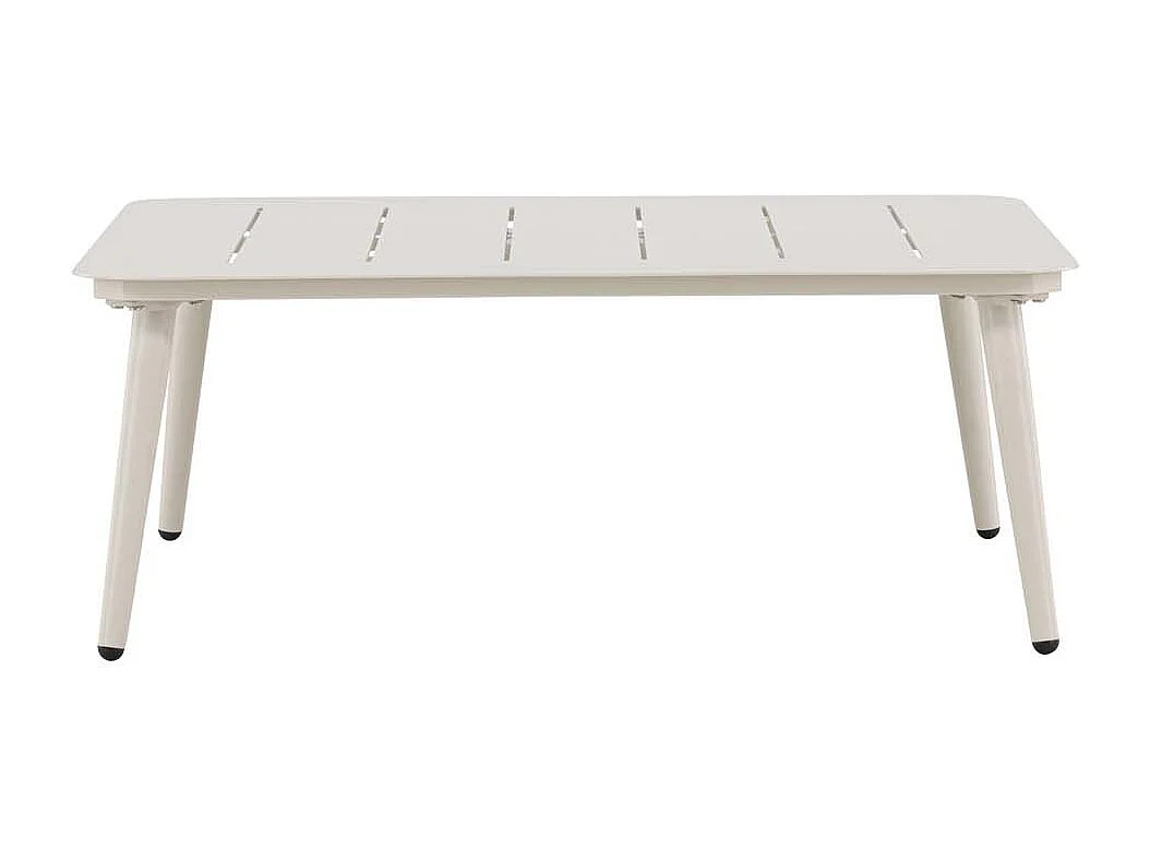 Lina tuintafel 90x90cm beige.