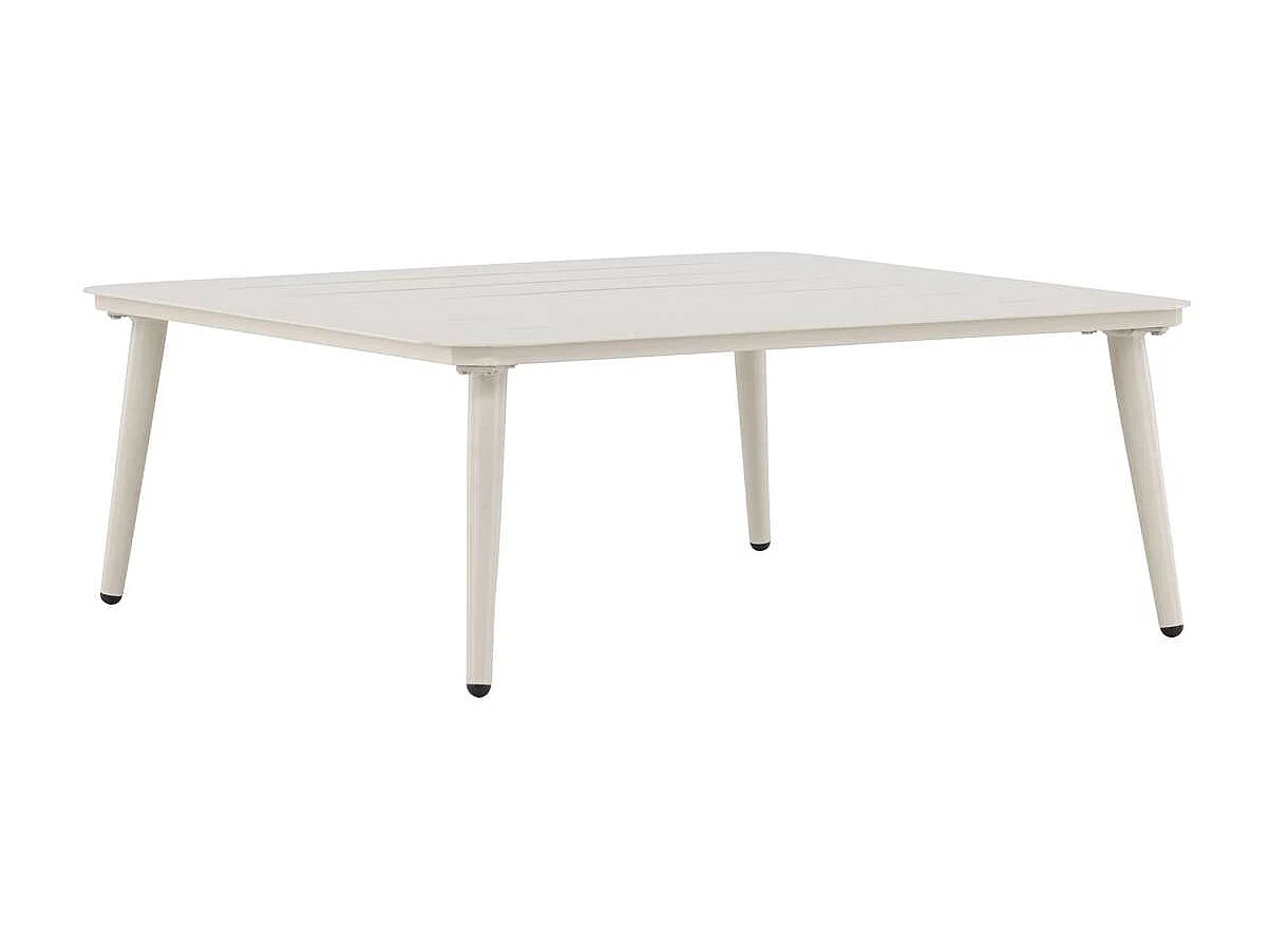 Lina tuintafel 90x90cm beige.