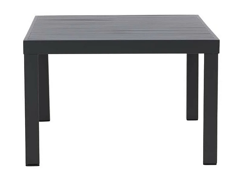 Copacabana tuintafel 70x120cm zwart.