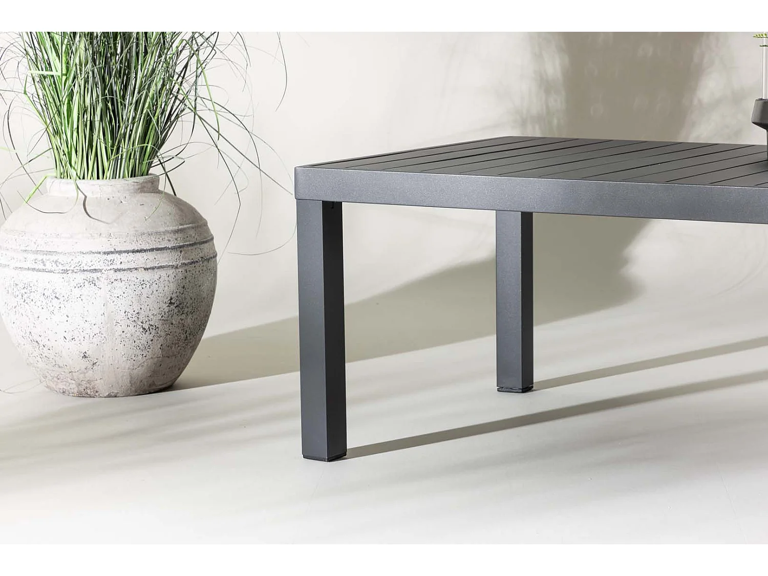 Table Basse de Jardin "Copacabana" 120cm Noir