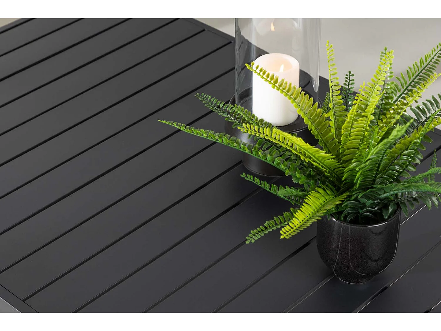 Table Basse de Jardin "Copacabana" 120cm Noir